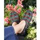 Carico Lake Garden Clog Black